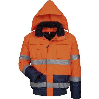 Elysee, Arbeitsjacke, unisex Warnjacke VOLKER orange, marine Grösse 3XL (3XL) Elysee, Arbeitsjacke, unisex Warnjacke VOLKER orange, marine Grösse 3XL (3XL)