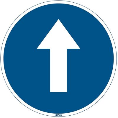 Brady, Sicherheitskennzeichnung, PIC 906, B-7538, Bodenmarkierung Brady, Sicherheitskennzeichnung, PIC 906, B-7538, Bodenmarkierung