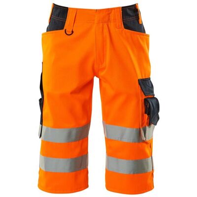 Mascot, Arbeitshose, unisex Warnschutzhose kurz Luton orange, schwarzblau Grösse 66 (66) Mascot, Arbeitshose, unisex Warnschutzhose kurz Luton orange, schwarzblau Grösse 66 (66)