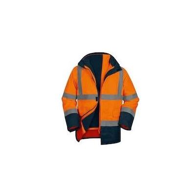 Deltaplus, Arbeitsjacke, Parka Speed-Hv Orange-Fluo Grösse (XXL) Deltaplus, Arbeitsjacke, Parka Speed-Hv Orange-Fluo Grösse (XXL)