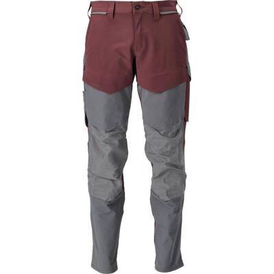Mascot, Arbeitshose, Bundhose Ultimate Stretch Customized 22379 bordeaux/anthrazitgrau Gr. 46 (S) Mascot, Arbeitshose, Bundhose Ultimate Stretch Customized 22379 bordeaux/anthrazitgrau Gr. 46 (S)