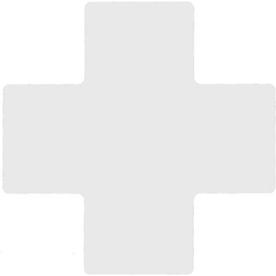 Brady, Sicherheitskennzeichnung, B-514, ToughStripe, Bodenmarkierung +-Form, Polyester, Weiss, 101,6 x 254mm (1 VE = 20 Stück) Brady, Sicherheitskennzeichnung, B-514, ToughStripe, Bodenmarkierung +-Form, Polyester, Weiss, 101,6 x 254mm (1 VE = 20 Stück)