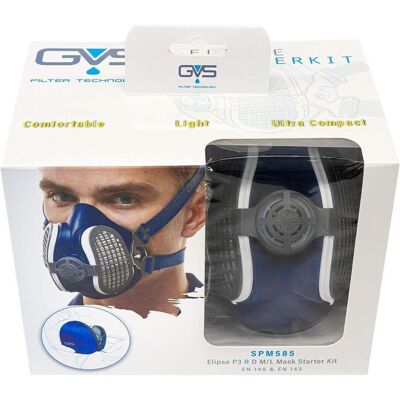 Elipse, Atemschutzmaske, GVS SPM585 P3 RD Mask Starter Kit (P3, 1x) Elipse, Atemschutzmaske, GVS SPM585 P3 RD Mask Starter Kit (P3, 1x)