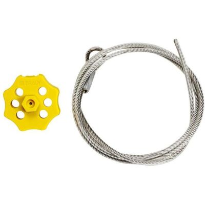 Brady, Zubehör Arbeitsschutz, Doppeltes Hex-Spin-Absperrsystem mit Kabel Brady, Zubehör Arbeitsschutz, Doppeltes Hex-Spin-Absperrsystem mit Kabel