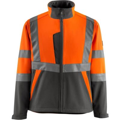 Mascot, Arbeitsjacke, Kiama Soft Shell Jacke Grösse 2XL, hi-vis orange/dunkelanthrazit (XXL) Mascot, Arbeitsjacke, Kiama Soft Shell Jacke Grösse 2XL, hi-vis orange/dunkelanthrazit (XXL)