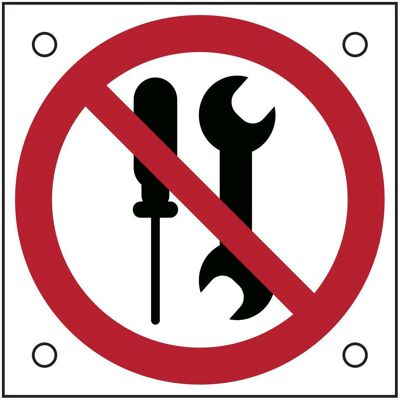 Brady, Sicherheitskennzeichnung, ISO Safety Sign - Not to be Brady, Sicherheitskennzeichnung, ISO Safety Sign - Not to be