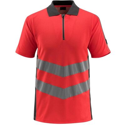 Mascot, Zubehör Elektroinstallation, unisex Warnschutz Shirt Murton rot, dunkelanthrazit Grösse 2XL Mascot, Zubehör Elektroinstallation, unisex Warnschutz Shirt Murton rot, dunkelanthrazit Grösse 2XL