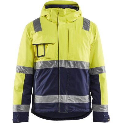 Blakläder, Arbeitsjacke, Warnschutz Winterjacke, gelb / marineblau, Unisex-Grösse: XL (XL) Blakläder, Arbeitsjacke, Warnschutz Winterjacke, gelb / marineblau, Unisex-Grösse: XL (XL)