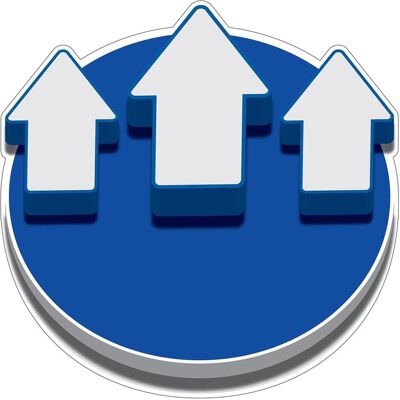 Brady, Sicherheitskennzeichnung, Zeichen für Social Distancing, Vinyl, B 435mm, H 435 mm Brady, Sicherheitskennzeichnung, Zeichen für Social Distancing, Vinyl, B 435mm, H 435 mm