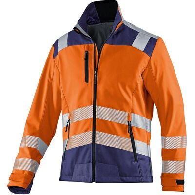 Kübler, Arbeitsjacke, Softshell Jacke REFLECTIQ PSA 2 warnorange/dunkelblau Form 1507 Grösse 4XL (4XL) Kübler, Arbeitsjacke, Softshell Jacke REFLECTIQ PSA 2 warnorange/dunkelblau Form 1507 Grösse 4XL (4XL)