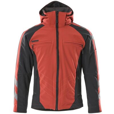 Mascot, Arbeitsjacke, Herren Softshelljacke "DARMSTADT" Unique rot, schwarz Grösse M (M) Mascot, Arbeitsjacke, Herren Softshelljacke "DARMSTADT" Unique rot, schwarz Grösse M (M)
