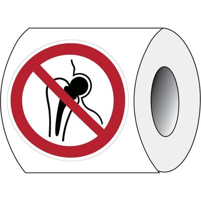 Brady, Sicherheitskennzeichnung, ISO 7010 PIC P014 B-7541 ISO Sicherheitskennzeichnung - Verboten für Personen mit Metallim Brady, Sicherheitskennzeichnung, ISO 7010 PIC P014 B-7541 ISO Sicherheitskennzeichnung - Verboten für Personen mit Metallim