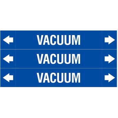 Brady, Sicherheitskennzeichnung, ASME - Rohrmarkierer - Vacuum Brady, Sicherheitskennzeichnung, ASME - Rohrmarkierer - Vacuum