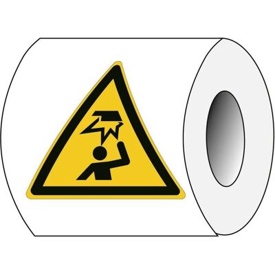 Brady, Sicherheitskennzeichnung, ISO 7010 PIC W020 B-7541 ISO Sicherheitskennzeichnung - Warnung vor Stossverletzungen Lami Brady, Sicherheitskennzeichnung, ISO 7010 PIC W020 B-7541 ISO Sicherheitskennzeichnung - Warnung vor Stossverletzungen Lami