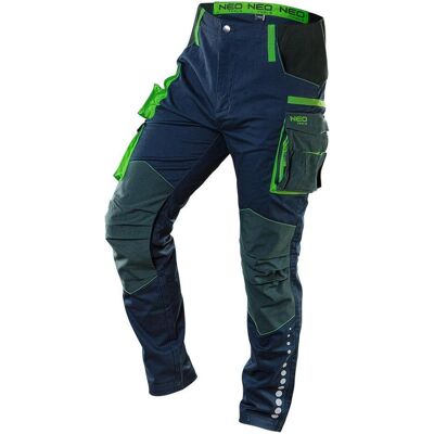 Topex, Arbeitshose, Premium Arbeitshose mit reflektierenden Elementen, Cordura Verstärkung L (L) Topex, Arbeitshose, Premium Arbeitshose mit reflektierenden Elementen, Cordura Verstärkung L (L)