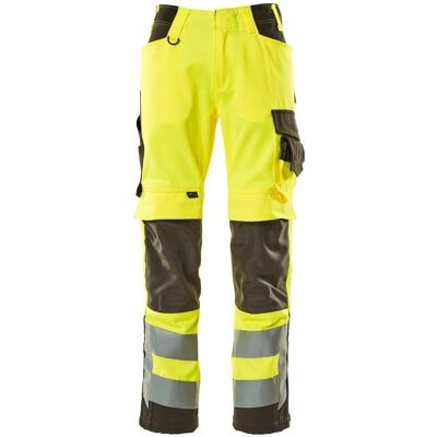 Mascot, Arbeitshose, unisex Warnschutzhose Kendal gelb, dunkelanthrazit Grösse 94 (94) Mascot, Arbeitshose, unisex Warnschutzhose Kendal gelb, dunkelanthrazit Grösse 94 (94)