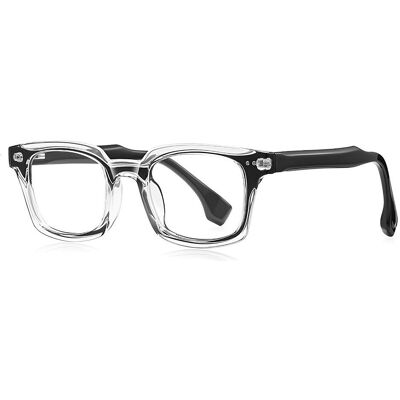 Techsuit, Computerbrille, - Anti-Blue Light Glasses Reflex PC (LS084) - for Men, Rectangular - Black Techsuit, Computerbrille, - Anti-Blue Light Glasses Reflex PC (LS084) - for Men, Rectangular - Black