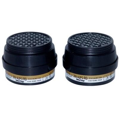 Ekastu Sekur, Atemschutzmaske, Ekastu 422394 200 A2-P3R D Kombifilter 4 St. (4x) Ekastu Sekur, Atemschutzmaske, Ekastu 422394 200 A2-P3R D Kombifilter 4 St. (4x)