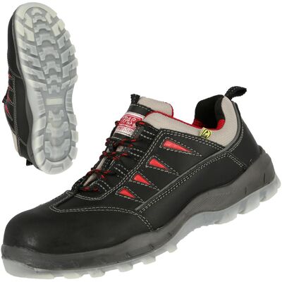 Nitras, Sicherheitsschuhe, Sicherheits-Halbschuh ESD S3 Sportstep I, schwarz, Gr.37 (S3, 37) Nitras, Sicherheitsschuhe, Sicherheits-Halbschuh ESD S3 Sportstep I, schwarz, Gr.37 (S3, 37)