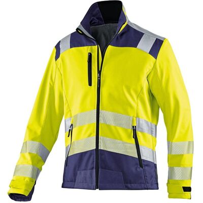 Kübler, Arbeitsjacke, Softshell Jacke REFLECTIQ PSA 2 warngelb/dunkelblau Form 1507 Grösse L (L) Kübler, Arbeitsjacke, Softshell Jacke REFLECTIQ PSA 2 warngelb/dunkelblau Form 1507 Grösse L (L)