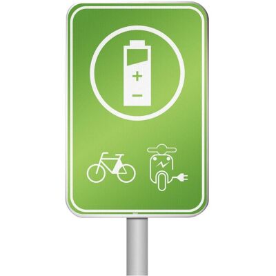 Brady, Sicherheitskennzeichnung, I/EVP19/RFLB/2.0MPL-400X600-1, Parkschild für Elektrofahrzeuge - Parkplatz für das Aufladen Brady, Sicherheitskennzeichnung, I/EVP19/RFLB/2.0MPL-400X600-1, Parkschild für Elektrofahrzeuge - Parkplatz für das Aufladen