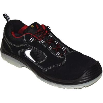 Nitras, Sicherheitsschuhe, Sicherheitsschuh EASY STEP Grösse 46 schwarz S1P SRC ESD EN ISO 20345 Veloursleder (S1P, 46) Nitras, Sicherheitsschuhe, Sicherheitsschuh EASY STEP Grösse 46 schwarz S1P SRC ESD EN ISO 20345 Veloursleder (S1P, 46)