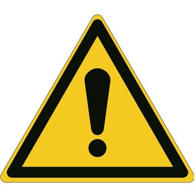 Brady, Sicherheitskennzeichnung, ISO-Sicherheitsschild - Allgemeines Warnschild Brady, Sicherheitskennzeichnung, ISO-Sicherheitsschild - Allgemeines Warnschild