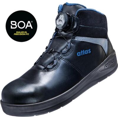 Atlas, Sicherheitsschuhe, knöchelhoher Sicherheitsschuh THERMOTECH 9800 BOA HI HRO - S3 - W10 - Gr.45 (S3, 45) Atlas, Sicherheitsschuhe, knöchelhoher Sicherheitsschuh THERMOTECH 9800 BOA HI HRO - S3 - W10 - Gr.45 (S3, 45)