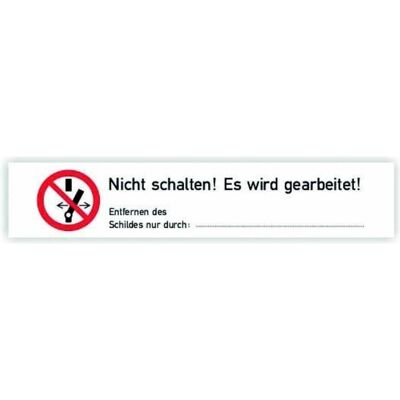 Cimco, Sicherheitskennzeichnung, WA NS! Cimco, Sicherheitskennzeichnung, WA NS!