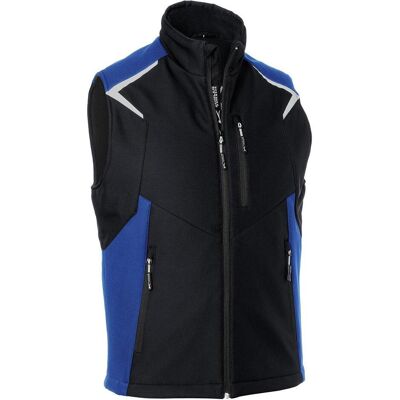 Kuebler, Arbeitsjacke, Kübler Bodyforce Softshell Weste Schwarz/Kbl.Blau S (S) Kuebler, Arbeitsjacke, Kübler Bodyforce Softshell Weste Schwarz/Kbl.Blau S (S)
