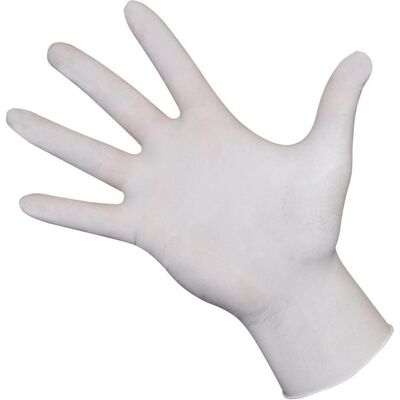 Kerbl, Schutzhandschuhe, Handschuhe Latex Gr.L leicht gepudert,VE:100St. (L) Kerbl, Schutzhandschuhe, Handschuhe Latex Gr.L leicht gepudert,VE:100St. (L)