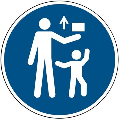 Brady, Sicherheitskennzeichnung, ISO Safety Sign - Keep out of Brady, Sicherheitskennzeichnung, ISO Safety Sign - Keep out of