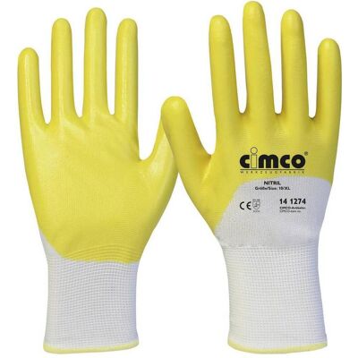Cimco, Schutzhandschuhe, Arbeitshandschuh Nitril Grösse 8/M (8, M) Cimco, Schutzhandschuhe, Arbeitshandschuh Nitril Grösse 8/M (8, M)