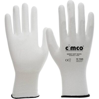Cimco, Schutzhandschuhe, Arbeitshandschuh Skinny Soft White, Grösse 10/XL (10, XL) Cimco, Schutzhandschuhe, Arbeitshandschuh Skinny Soft White, Grösse 10/XL (10, XL)