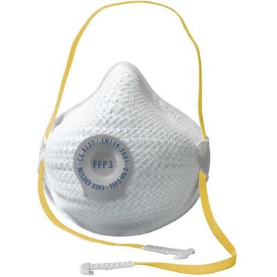 Moldex, Atemschutzmaske, Atemschutzmaske AIR 325501 FFP3 NR D mit Ausatemventil faltbar S / M (FFP3, 10x) Moldex, Atemschutzmaske, Atemschutzmaske AIR 325501 FFP3 NR D mit Ausatemventil faltbar S / M (FFP3, 10x)