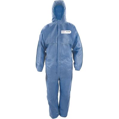 Tecwerk, Schutzanzug + Arbeitsoverall, Schutzoverall CoverTex Grösse XL blau PSA-Kategorie III (XL, 1x) Tecwerk, Schutzanzug + Arbeitsoverall, Schutzoverall CoverTex Grösse XL blau PSA-Kategorie III (XL, 1x)