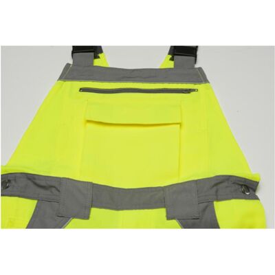 Planam, Arbeitshose, Warnschutz Latzhose Plaline gelb/zink 56 (56) Planam, Arbeitshose, Warnschutz Latzhose Plaline gelb/zink 56 (56)