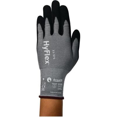 Ansell, Schutzhandschuhe, Schutzhandschuhe HyFlex 11-571, Grösse 10 (10) Ansell, Schutzhandschuhe, Schutzhandschuhe HyFlex 11-571, Grösse 10 (10)