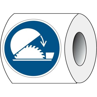 Brady, Sicherheitskennzeichnung, ISO 7010 PIC M031 B-7541 ISO Sicherheitskennzeichnung - Schutzklappe für Sägeblatt verwend Brady, Sicherheitskennzeichnung, ISO 7010 PIC M031 B-7541 ISO Sicherheitskennzeichnung - Schutzklappe für Sägeblatt verwend