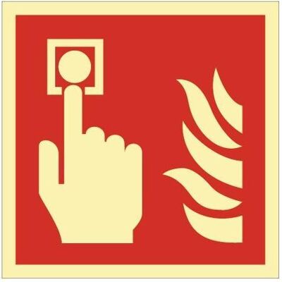 HP Autozubehör, Sicherheitskennzeichnung, Brandschutzzeichen ASR A1.3/DIN EN ISO 7010/DIN 67510 L148xB148 mm Brandmelder Folie HP Autozubehör, Sicherheitskennzeichnung, Brandschutzzeichen ASR A1.3/DIN EN ISO 7010/DIN 67510 L148xB148 mm Brandmelder Folie