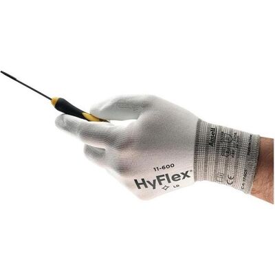 Ansell, Schutzhandschuhe, Handschuhe HyFlex 11-600 Grösse 8 weiss EN 388 PSA-Kategorie II (11) Ansell, Schutzhandschuhe, Handschuhe HyFlex 11-600 Grösse 8 weiss EN 388 PSA-Kategorie II (11)