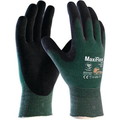 ATG, Schutzhandschuhe, Schnittschutzhandschuhe MaxiFlex Cut™ 34-8743 Grösse 8 grün/schwarz EN 388 PSA-Kategorie II (8) ATG, Schutzhandschuhe, Schnittschutzhandschuhe MaxiFlex Cut™ 34-8743 Grösse 8 grün/schwarz EN 388 PSA-Kategorie II (8)