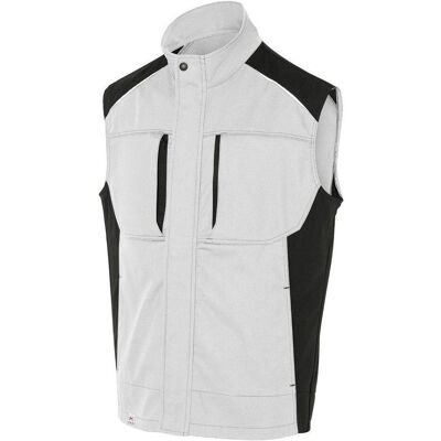 Kuebler, Arbeitsjacke, ACTIVIQ Weste, weiss/anthr azit, Gr. 4XL (4XL) Kuebler, Arbeitsjacke, ACTIVIQ Weste, weiss/anthr azit, Gr. 4XL (4XL)