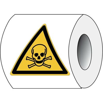 Brady, Sicherheitskennzeichnung, ISO 7010 PIC W016 B-7541 ISO Sicherheitskennzeichnung - Warnung vor giftigen Stoffen Lami Brady, Sicherheitskennzeichnung, ISO 7010 PIC W016 B-7541 ISO Sicherheitskennzeichnung - Warnung vor giftigen Stoffen Lami