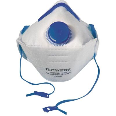Tecwerk, Atemschutzmaske, Atemschutzmaske Shark (FFP2, 12x) Tecwerk, Atemschutzmaske, Atemschutzmaske Shark (FFP2, 12x)