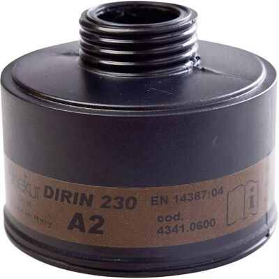 Ekastu Sekur, Atemschutzmaske, Gasfilter DIRIN 230 A2 422 761 (A2, 1x) Ekastu Sekur, Atemschutzmaske, Gasfilter DIRIN 230 A2 422 761 (A2, 1x)