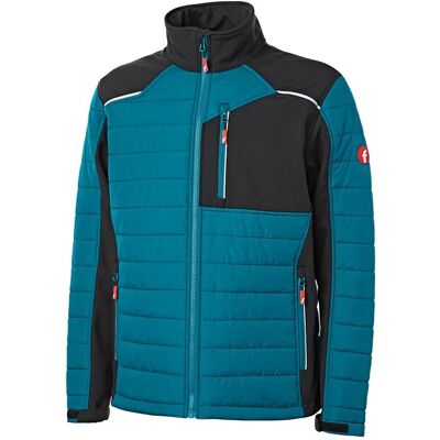 Magni, Arbeitsjacke, Hybrid-Steppjacke petrol/schwarz Gr. 2XL Fortis Elements (XXL) Magni, Arbeitsjacke, Hybrid-Steppjacke petrol/schwarz Gr. 2XL Fortis Elements (XXL)