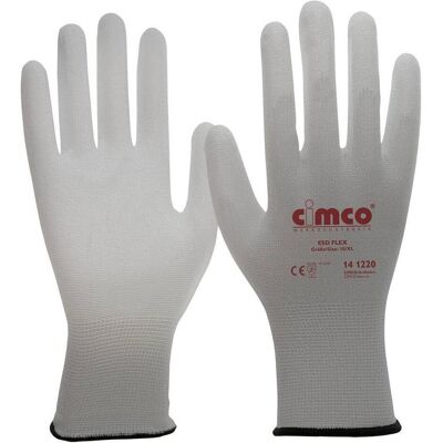 Cimco, Schutzhandschuhe, Antistatikhandschuh ESD Flex Grösse 11/XXL (11, XXL) Cimco, Schutzhandschuhe, Antistatikhandschuh ESD Flex Grösse 11/XXL (11, XXL)