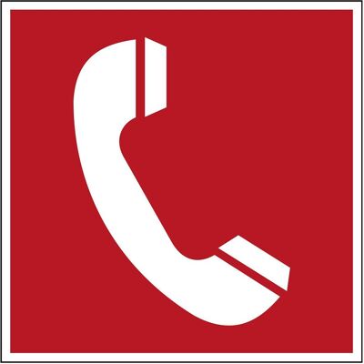 Brady, Sicherheitskennzeichnung, PIC 402-315*315-B7527, Brandschutzkennzeichnung - Brandmeldetelefon Brady, Sicherheitskennzeichnung, PIC 402-315*315-B7527, Brandschutzkennzeichnung - Brandmeldetelefon