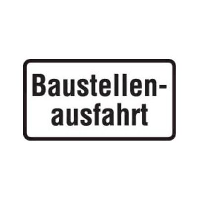 Magni, Sicherheitskennzeichnung, ZZ.1007-33, 330x600mm Baustellenausfahrt RAL-Gütezeichen Folie RA2 Magni, Sicherheitskennzeichnung, ZZ.1007-33, 330x600mm Baustellenausfahrt RAL-Gütezeichen Folie RA2